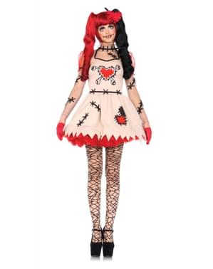 Costume da bambola voodoo per donna