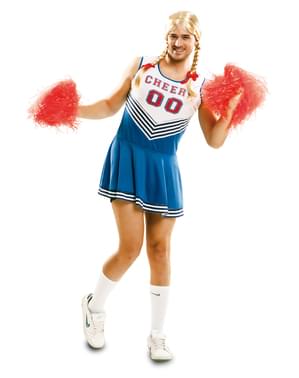 Miesten kuuma cheerleader-asu