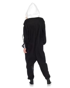 Skelett Onesie Kostüm für Erwachsene