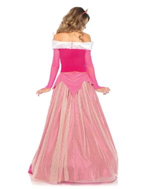 Déguisement princesse élégante fuchsia femme