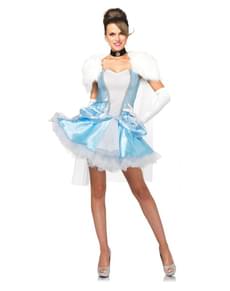 Déguisement princesse de la chaussure de verre Winter femme