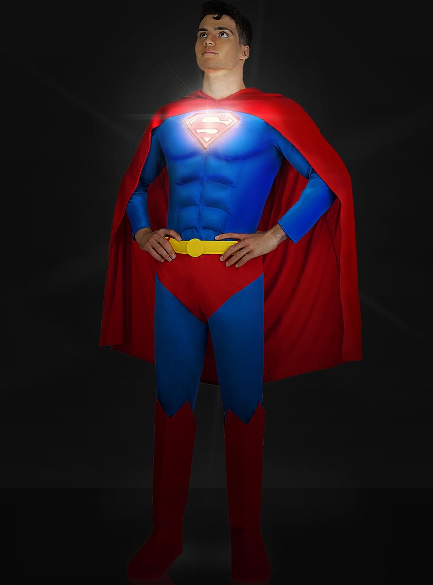 Light Up Superman Costume. Express delivery | Funidelia