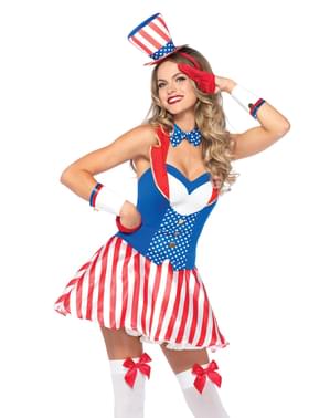 Maskeraddräkt Miss America dam