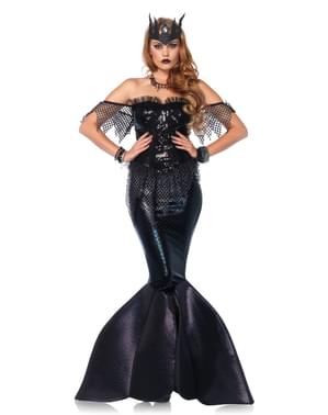 Kadının Sinister Mermaid Kostüm