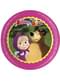 8 piatti Masha e Orso (20 cm)