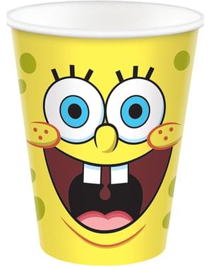 8 bicchieri SpongeBob