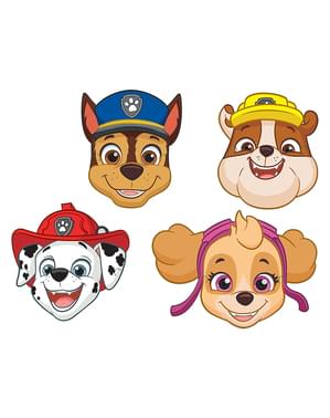 8 andlitsmaskar frá Paw Patrol fyrir börn