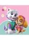20 salvrätikut Paw Patrol Skye & Everest (33x33cm)