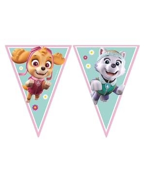 Paw Patrol Skye & Everest flaggor