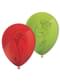 8 globos de Ladybug (27 cm) - Miraculous Ladybug