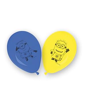 8 Minions Balloons (27 cm)- Lovely Minions
