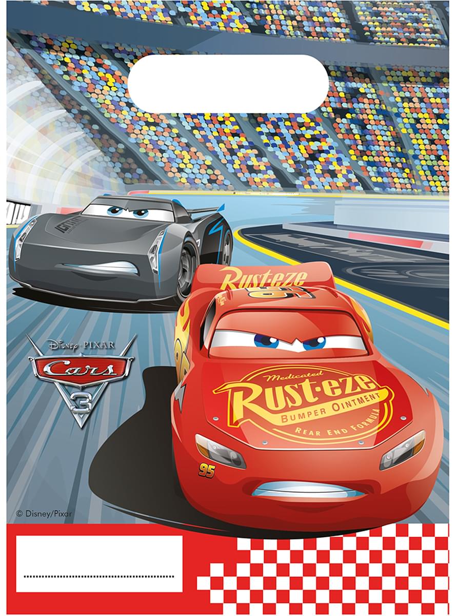 6 торби с лакомства Cars 3