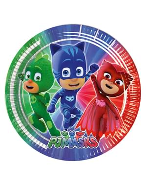 8 PJ Masks Lautasta (23 cm)