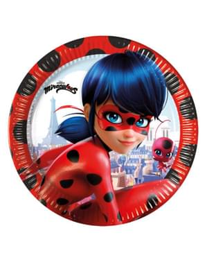 8 Ladybug Pappteller (20 cm) - Miraculous Ladybug