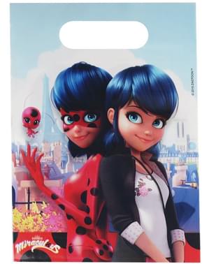 6 σακούλες καραμελών Ladybug - Miraculous Ladybug