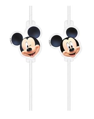 4 pailles Mickey Mouse - PLayful Mickey