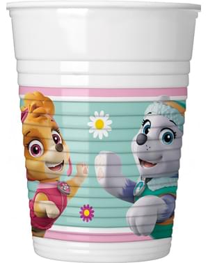 8 Paw Patrol Skye & Everest Cups