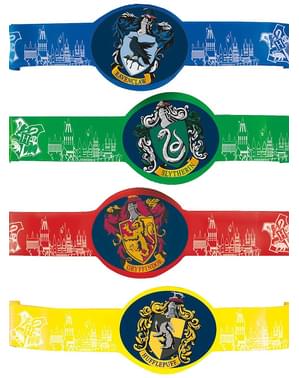 4 Harry Potter Galtvort Hus Armbånd