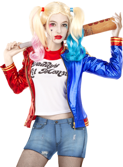 cáustico En el nombre Bienes Kit disfraz Harley Quinn - Suicide Squad. Entrega 24h | Funidelia