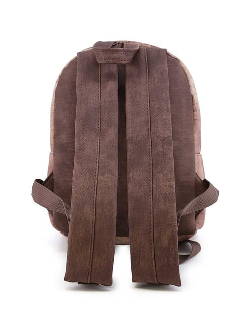 Mochila de Harry Potter e os Talismãs da Morte castanha
