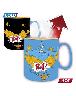 Taza de Genio de la lámpara cambia color - Aladdín