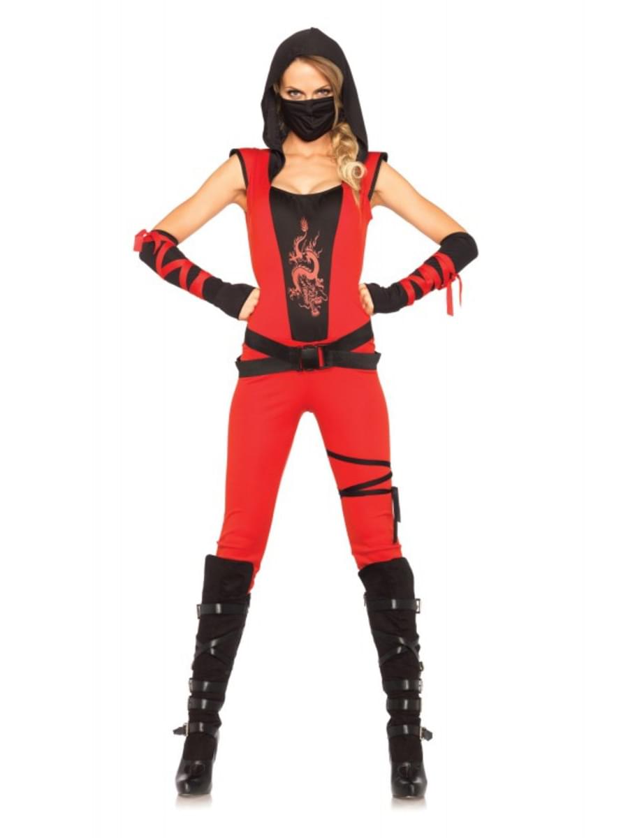 Костюмът за убиец на нинджа на жената