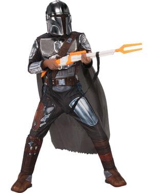 Premium The Mandalorian Star Wars-kostyme til gutt