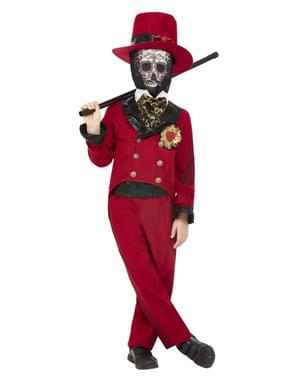 Tag der Toten (Dia de los Muertos) Bräutigam Kostüm für Jungen
