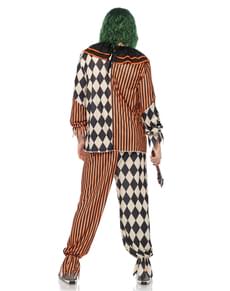 Men's Demented Clown Costume