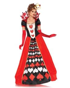Woman's Elegant Queen of Hearts Costume