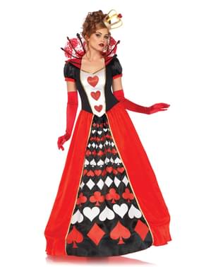 Costum regina de inimă roșie elegant pentru femeie