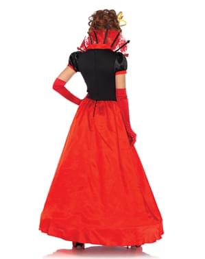 Costum regina de inimă roșie elegant pentru femeie
