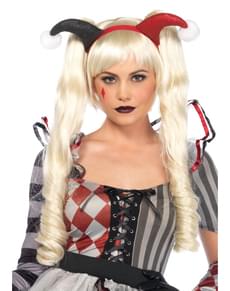 Parrucca Mardi Gras per donna