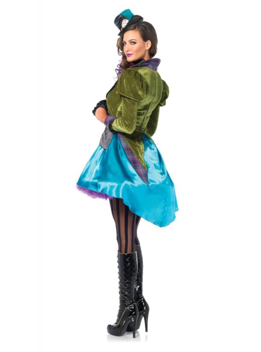 Hattemagerkostume deluxe til kvinder
