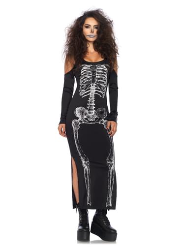 Woman's Provocative Skeleton Costume