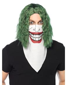 Bandana com sorriso de vilão para adulto