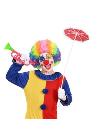 Boy's Multi-coloured Clown Wig