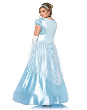 Plus Size Crystal Shoe Princess Costume for Women