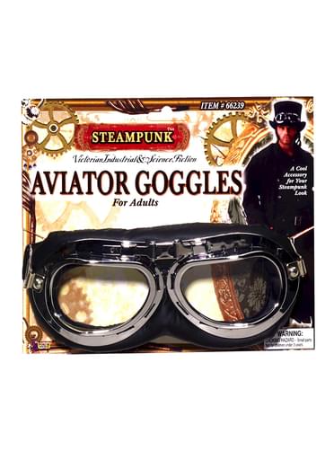 Steampunk Pilotenbrille