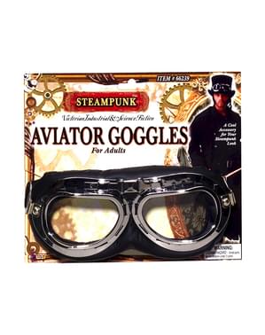 Okulary lotnik steampunk