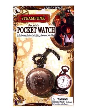 Steampunk kišeninis laikrodis