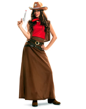 Cowgirl kostume til kvinder