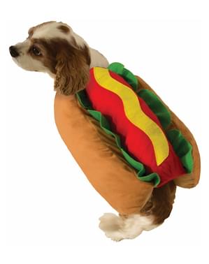 Costume da hot dog per cane