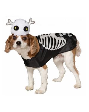Skelett Kostüm für Hunde