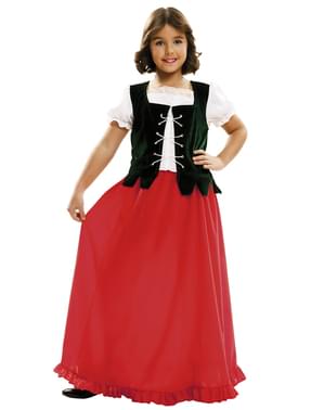 Déguisement demoiselle Dulcinea fille