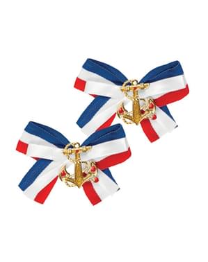 Nœud marin cheveux