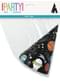 8 Space Themed Party Hats - Outer Space