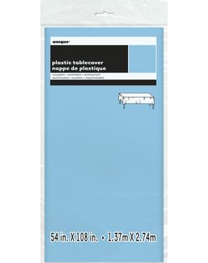 Rechteckige Tischdecke pastellblau - Basicfarben Collection