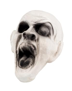 Tête zombie fantôme décoration
