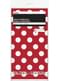 Red Rectangular Table Cover with White Polka Dots - Línea Colores Básicos